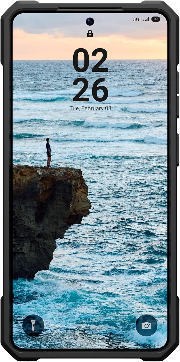 URBAN ARMOR GEAR UAG for Samsung Galaxy S26 Ultra Case 6.9" Essential Armor - Magnetic Charging Compatible Rugged Military Drop Tested Protective Cover, Black