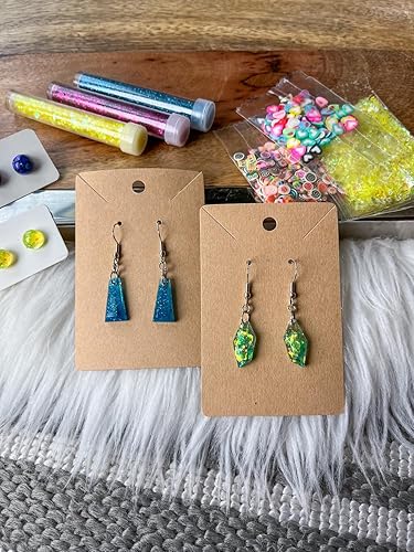 Miniatura 9 de Alumilite Amazing Clear Cast Plus - Resina epoxi de 1 galón con kit de creación de 84 piezas con polvo de mica, purpurina, herramientas, resina de