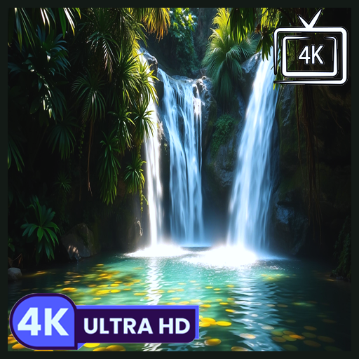 Cascada Tropical - Audio de Aguas Corrientes Naturales