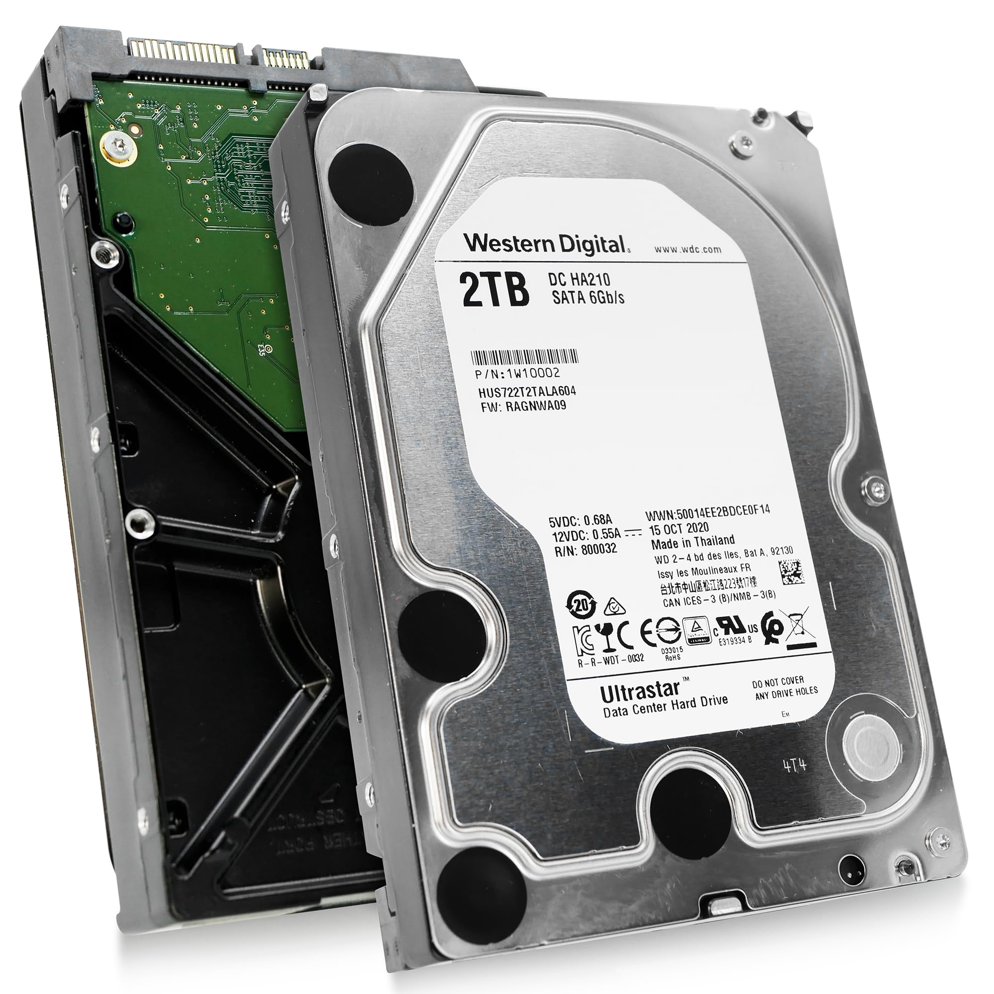 WD Ultrastar データセンター用高耐久内蔵型HDD 2TB 4台セット WD Ultrastar データセンター用高耐久内蔵型HDD 2TB 4台セット WD