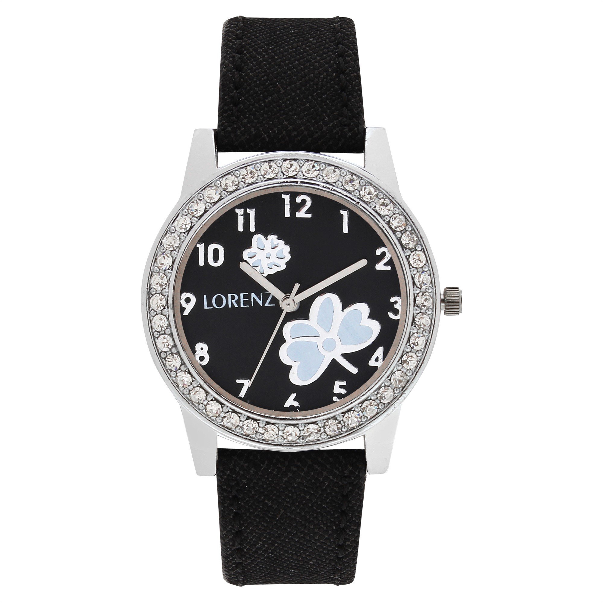 LORENZ Black Dial Womens Watch | Watch for Girls - AS-1A (B075VWM9BZ) Amazon Price History, Amazon Price Tracker