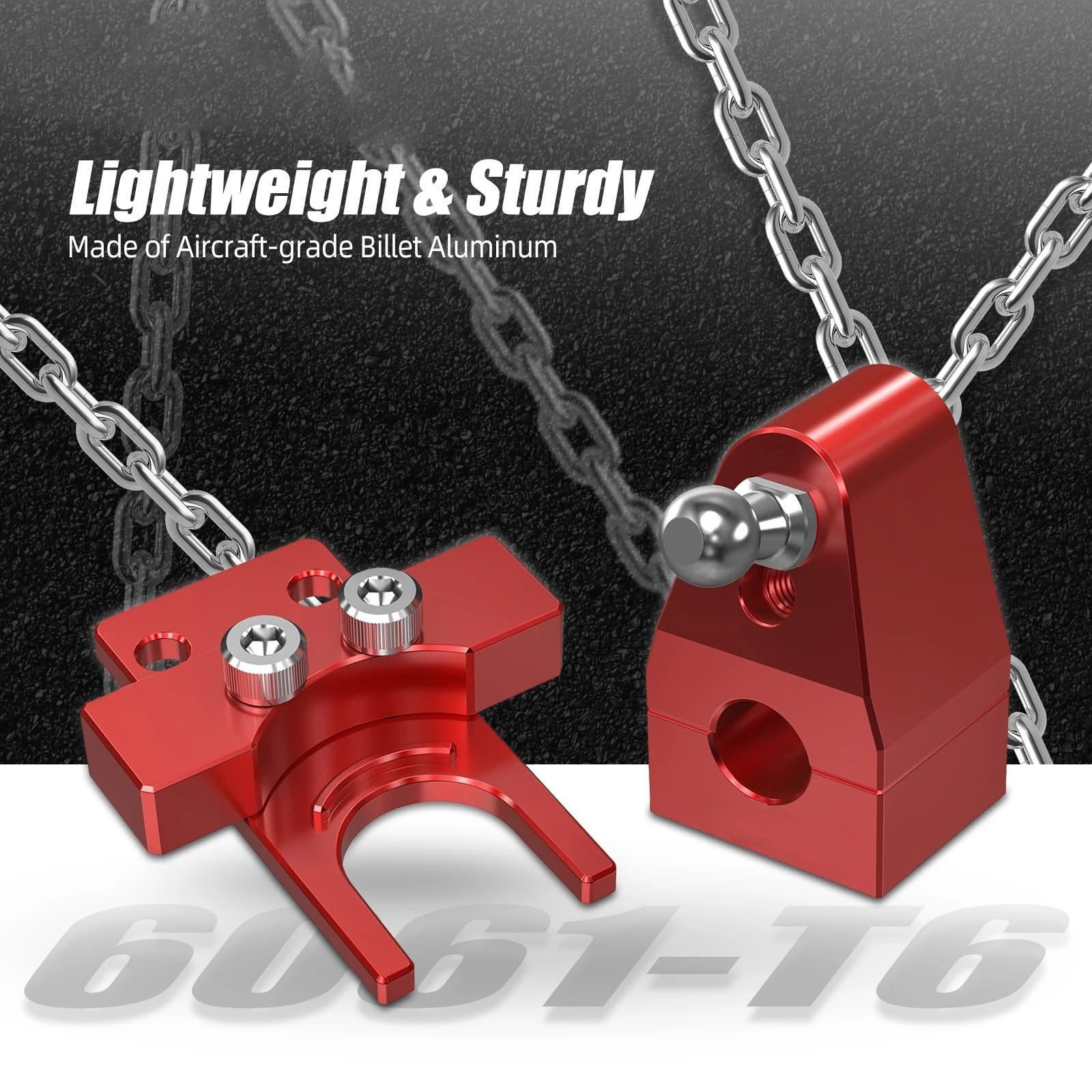 Transmission Shift Cable Connector Leva del cambio corta Quick Shift adatta per modelli Focus ST225 e RS MK2 per ST 2005-2010(Red)