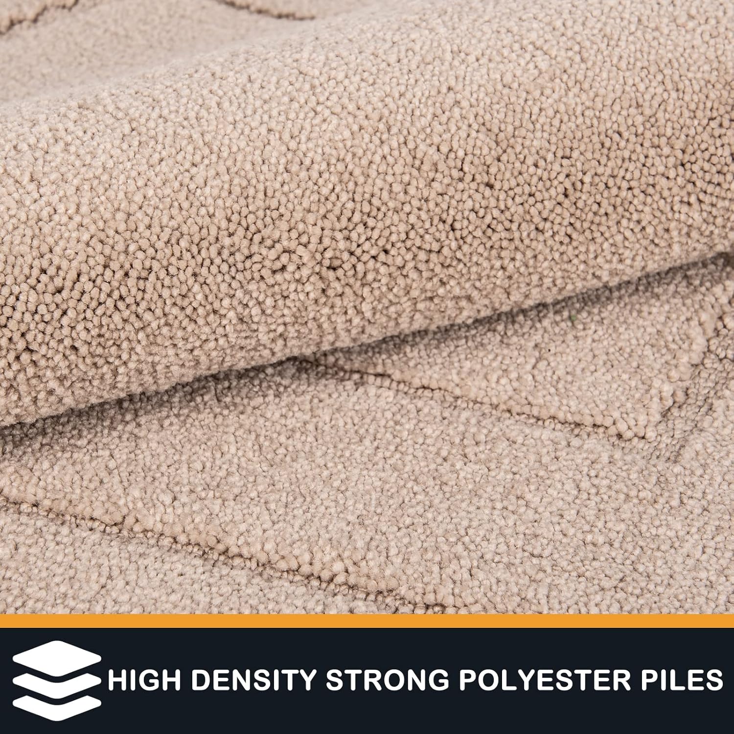 PURRUGS Dirt Trapping Door Mat 20" x 31.5", Non-Slip/Skid Machine Washable Entryway Rug, Dog Doormat, Super Absorbent Welcome Mat for Muddy Wet Shoes and Paws, Beige - Image 5