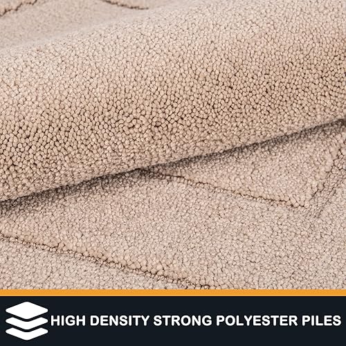 Miniatura 5 de PURRUGS Dirt Trapper - Tapete para puerta de 20 x 31.5 pulgadas, antideslizante, lavable a máquina, tapete para puerta de perro, tapete de