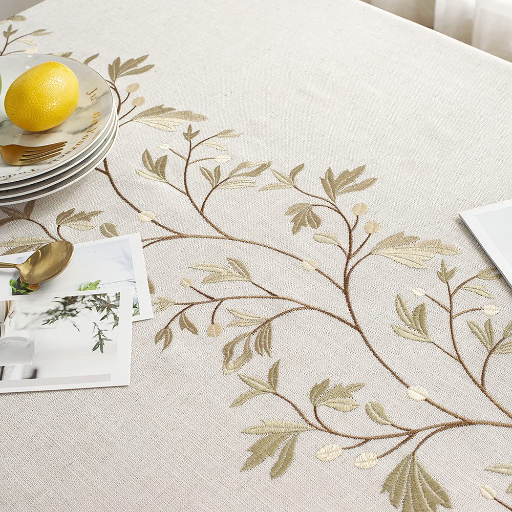 Mantel Rectangular Impermeable De Algodón Y Lino 140*180 Cm | Meses Sin Interés