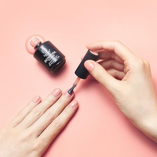 Miniatura 3 de Beetles Nude - Esmalte de uñas en gel natural de 15ml/0.5 onzas líquidas, color neutro, color crema, translúcido, lámpara LED UV para uñas, 15ml/0.5