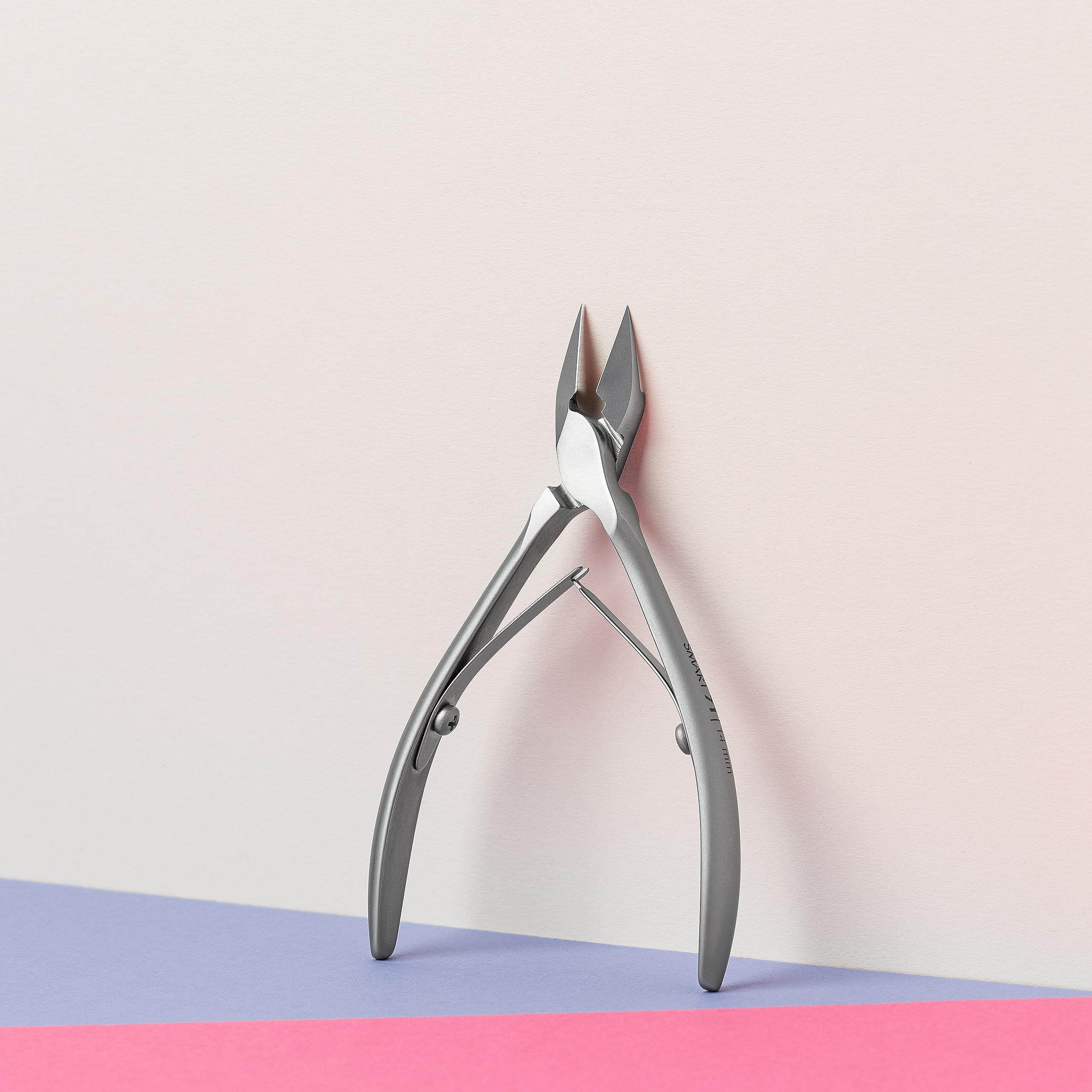 STALEKS PRO by Natury Nails Pinza professionale per unghie 14 mm. Pedicure speciali. Acciaio inossidabile. Smart 71-14