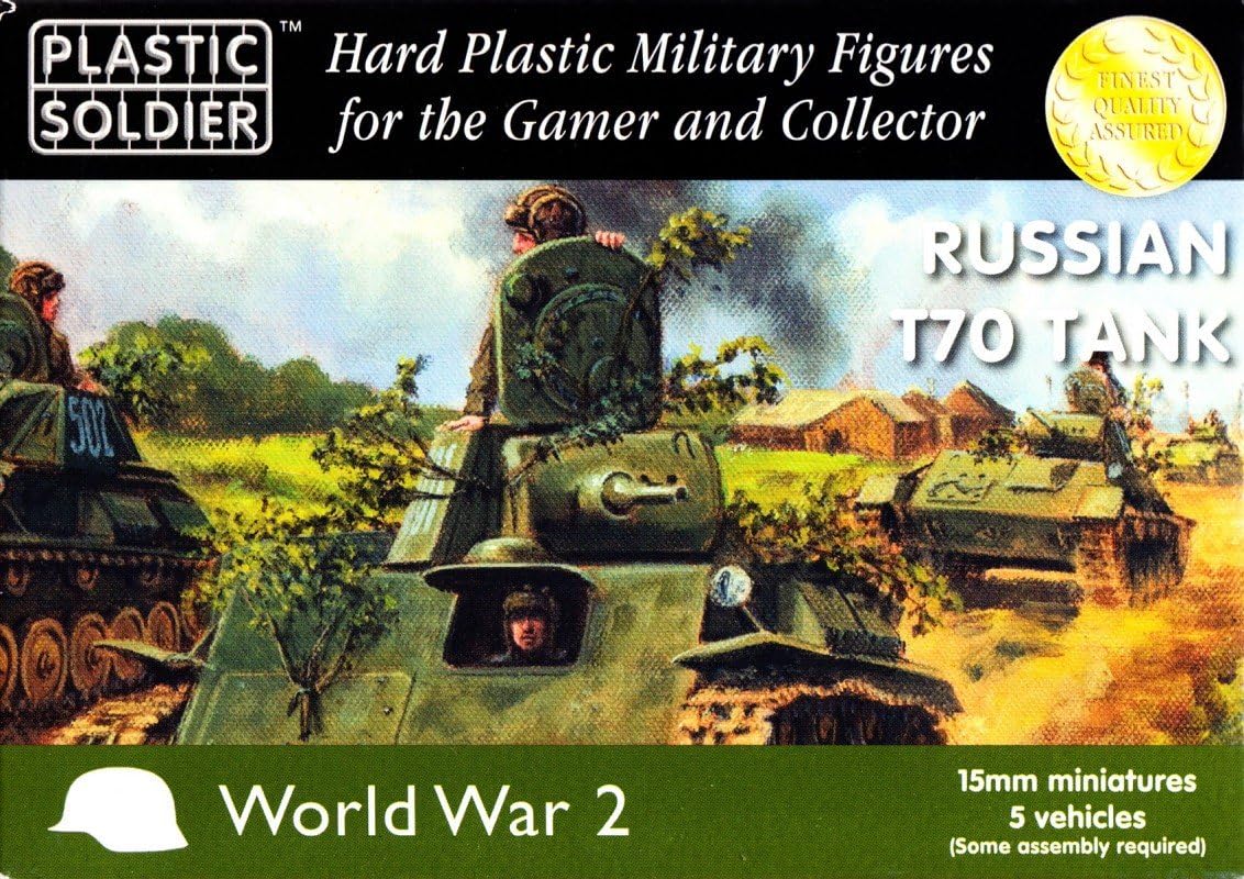 Amazon Com 15mm Russian T70 Tank Toys Games
