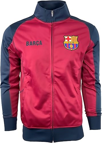 Miniatura 6 de Chaqueta deportiva Barcelona para niño, chaqueta Barcelona con cremallera completa, tallas juveniles