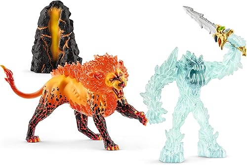 Miniatura 5 de Schleich Eldrador Creatures, juguetes de criaturas míticas para niños, juego de batalla por el súper arma con figuras de acción de monstruo de hielo