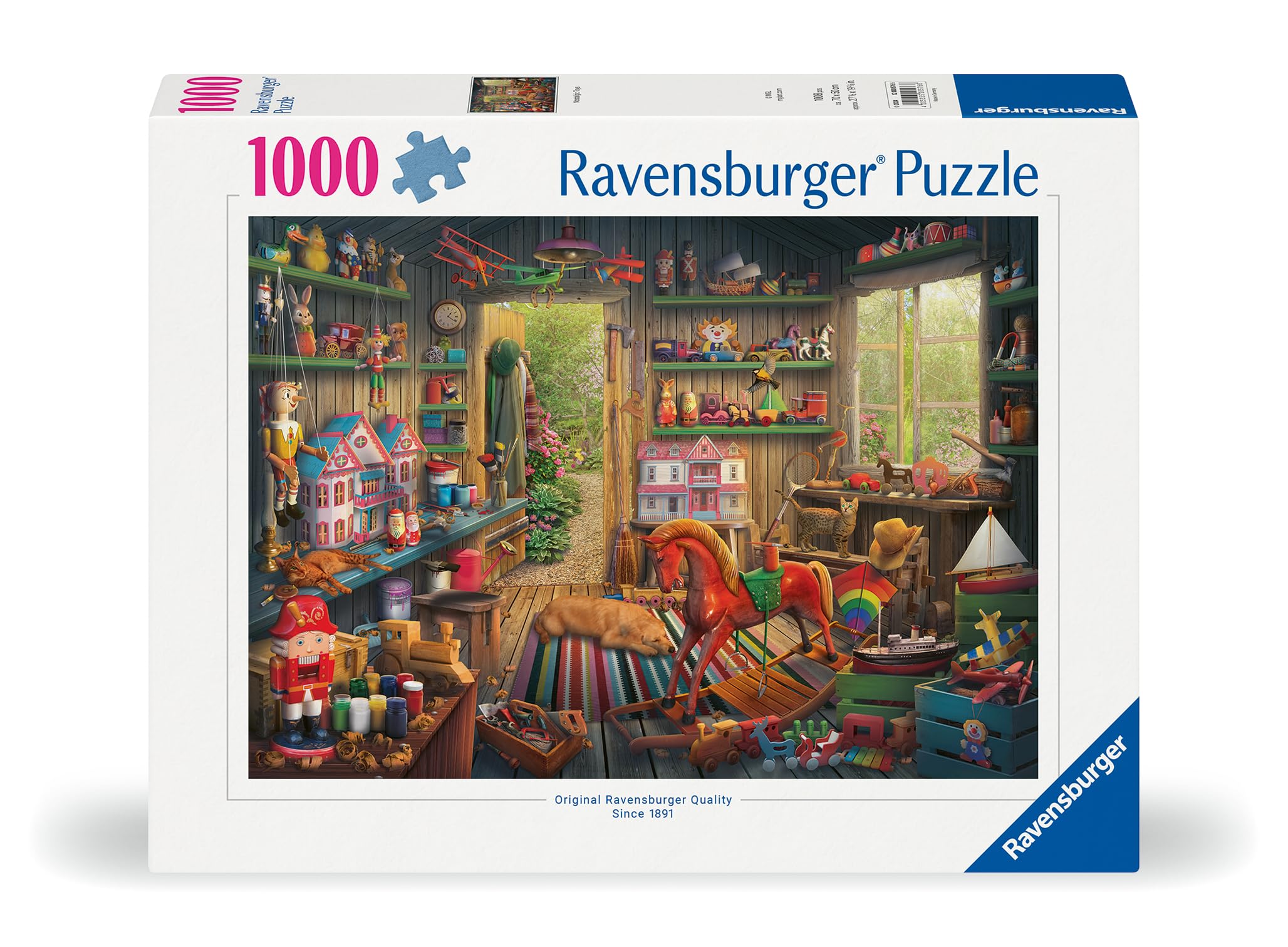 Ravensburger Vintage Nostalgic Toys 1000 Piece Jigsaw Puzzle for Adults & Kids Age 12 Years +, Multicolor - Image 2
