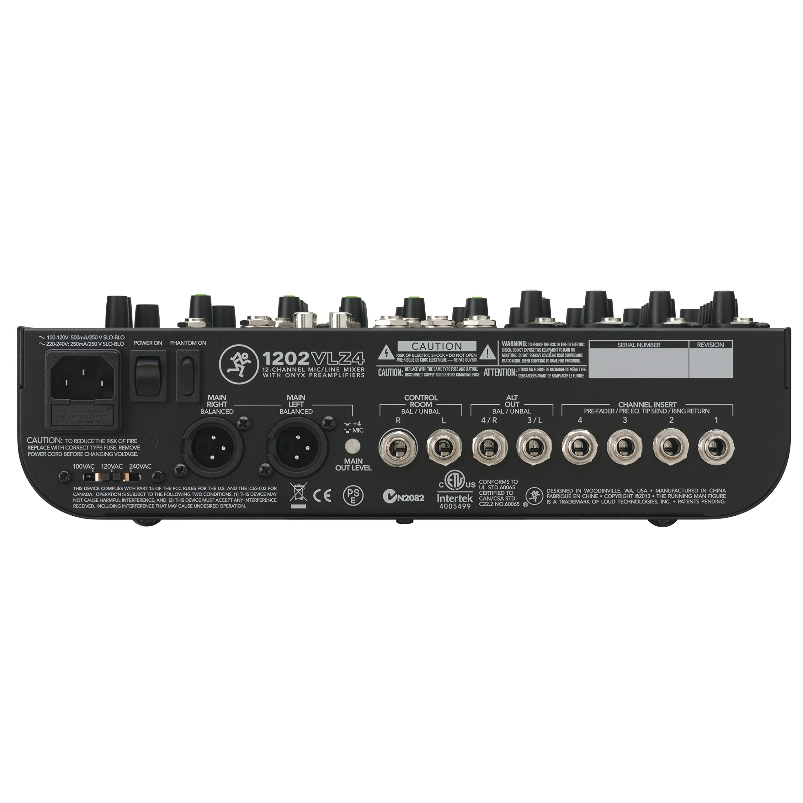 Mackie 1202VLZ4 12kanal 20-20000Hz Ses Mikseri (12 Kanal 20