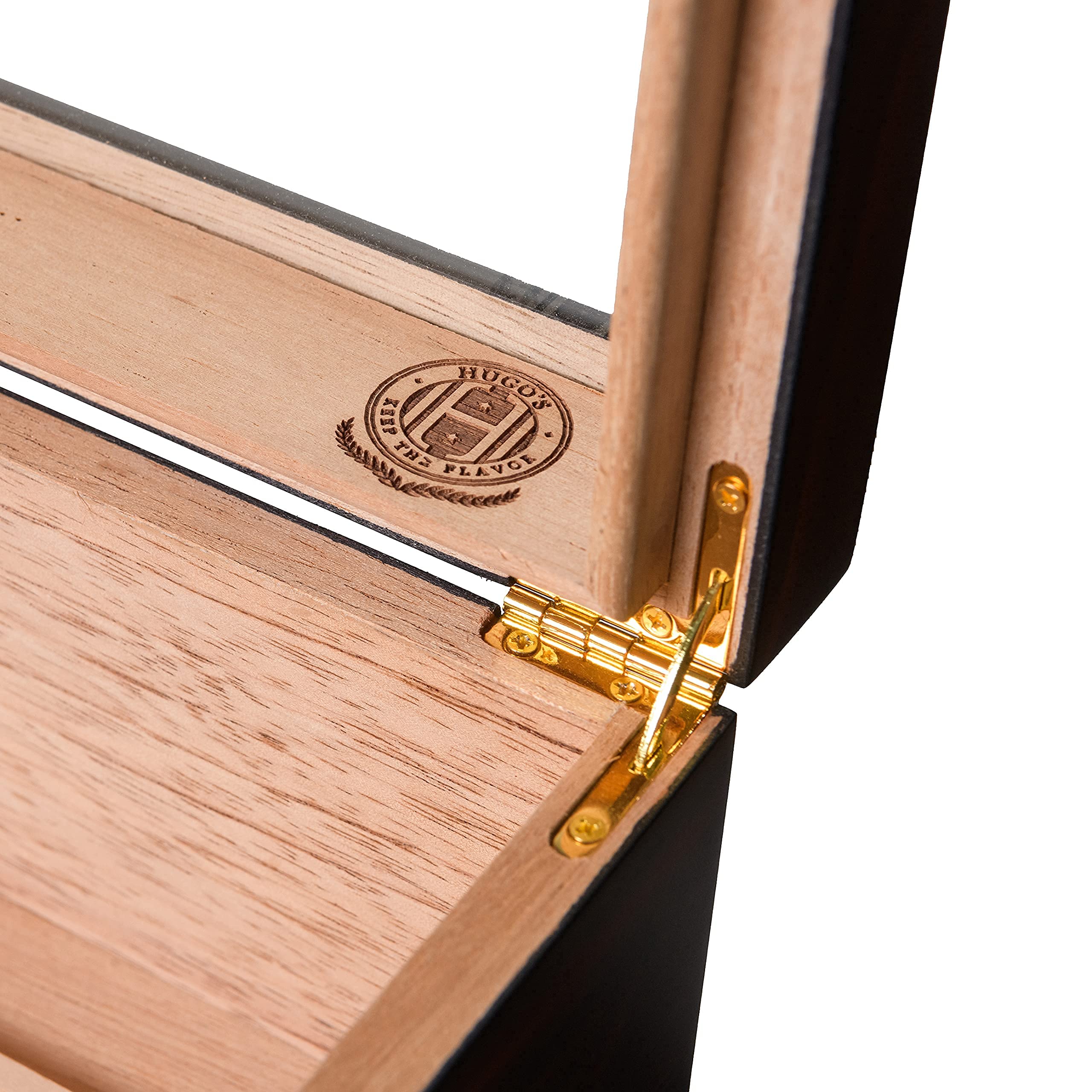 Hugo's Cigar Humidor Box Cigar Case 35 to 60 Cigars Antique Box