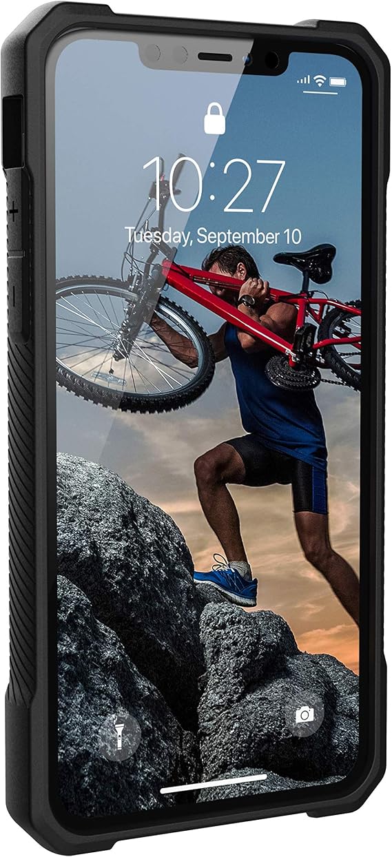 URBAN ARMOR GEAR UAG Designed for iPhone 11 Pro Max [6.5-inch Screen] Monarch Feather-Light Rugged [Crimson] Military Drop Tested iPhone Case