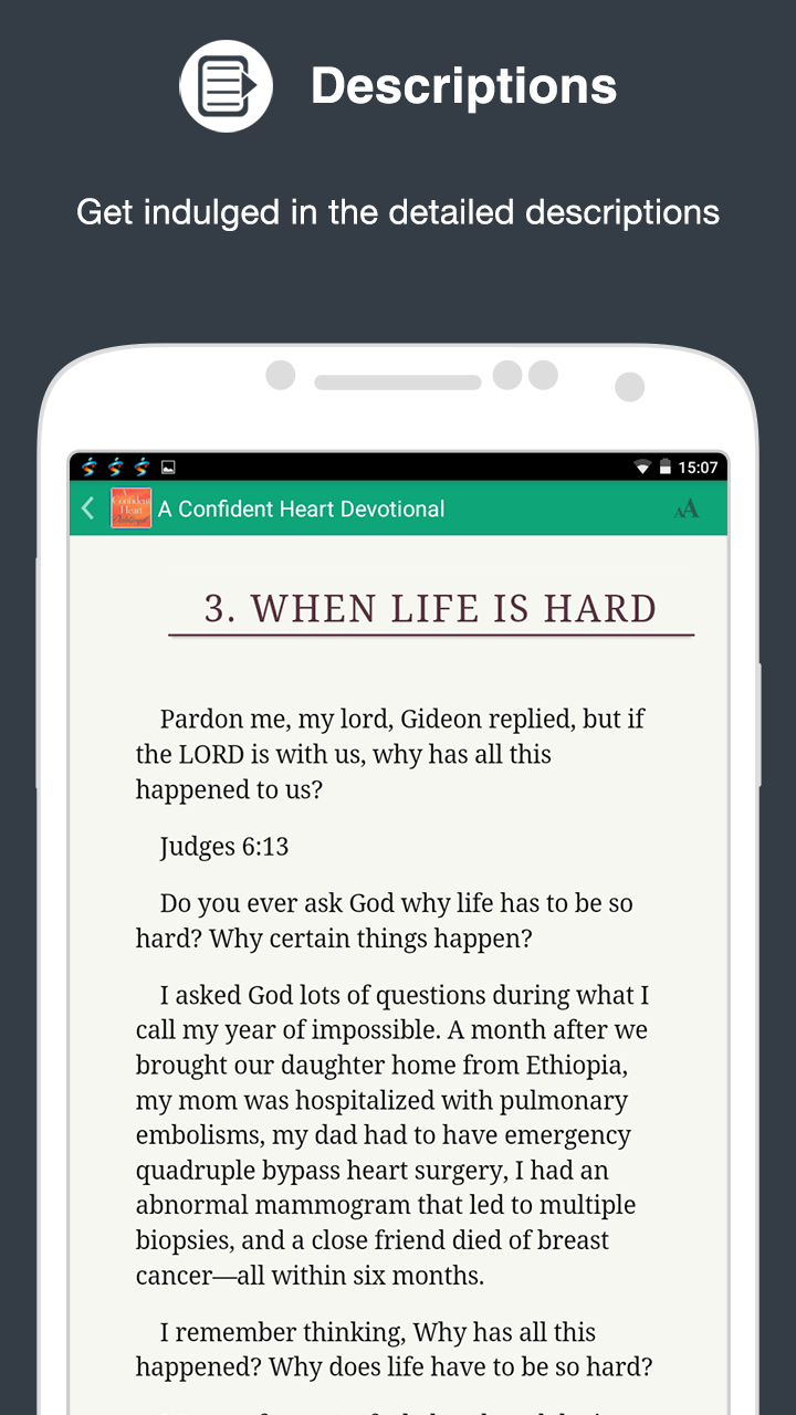 A Confident Heart for Android