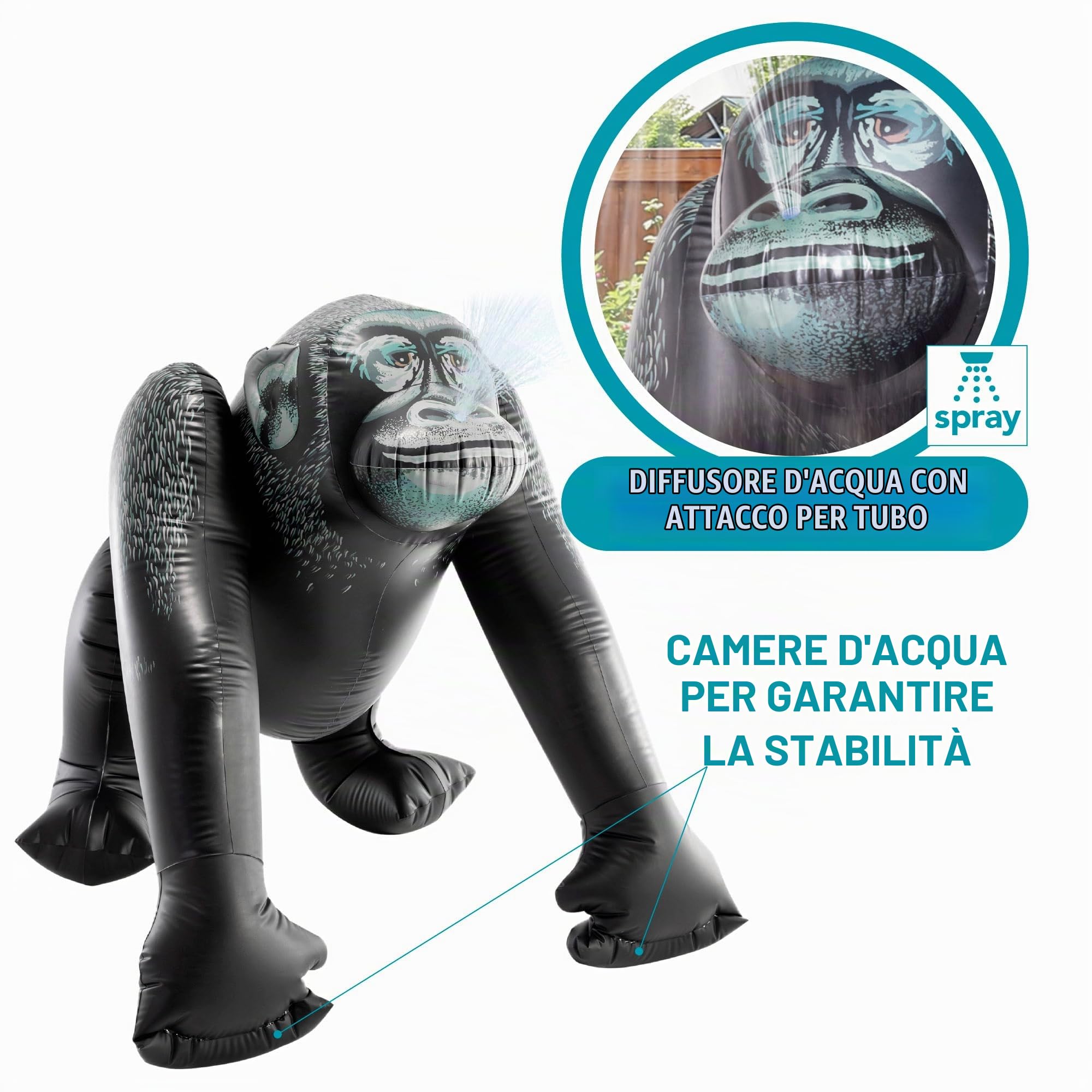 Giant Gorilla Sprinkler