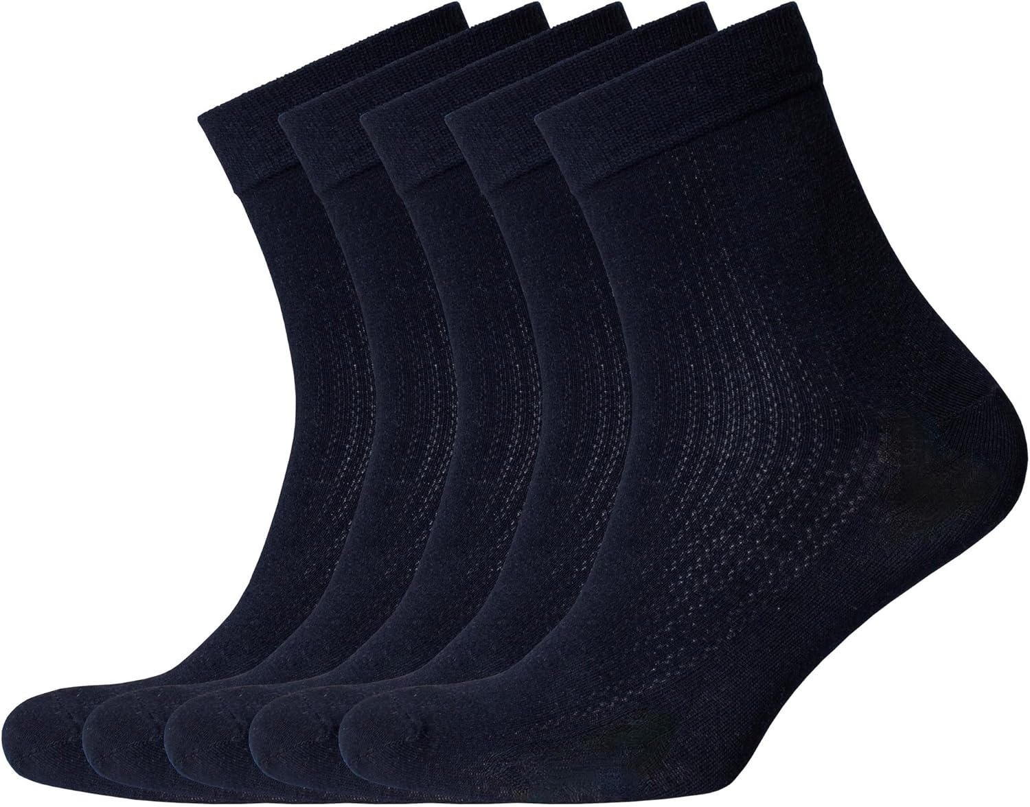 NUDUS Combed Cotton Socks – 5 Pairs Gift Box - Premium Quality, Thin, Lightweight, Breathable Business Casual Socks