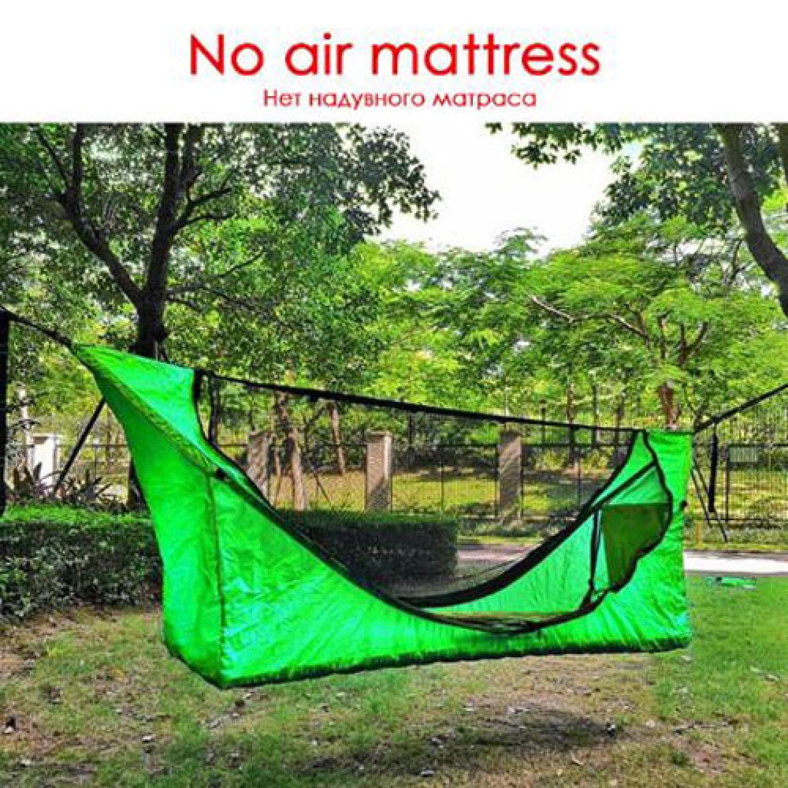 Camping Suspendu Hamac Extérieur Imperméable À l'eau Ombre Villa Jardin Loisirs Sofaa Hamac Qui Peut Allonger À Plat AA