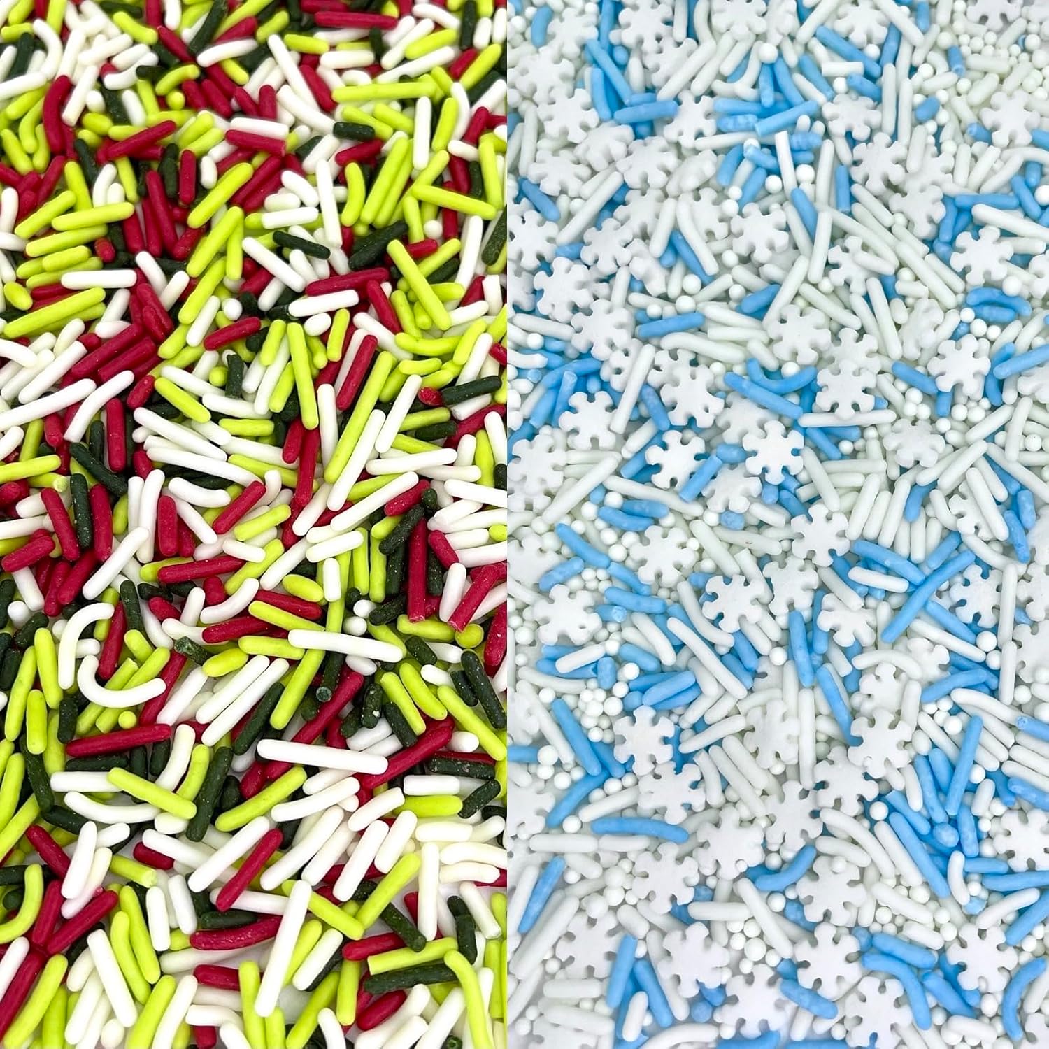 Manvscakes | 12 oz | Christmas sprinkle variety pack | Sprinkle mix | Cake sprinkles | Holiday sprinkle | Baking sprinkles | Sprinkles Manvscakes | 12 oz | Christmas sprinkle variety pack | Sprinkle mix | Cake sprinkles | Holiday sprinkle | Baking sprinkles | Sprinkles