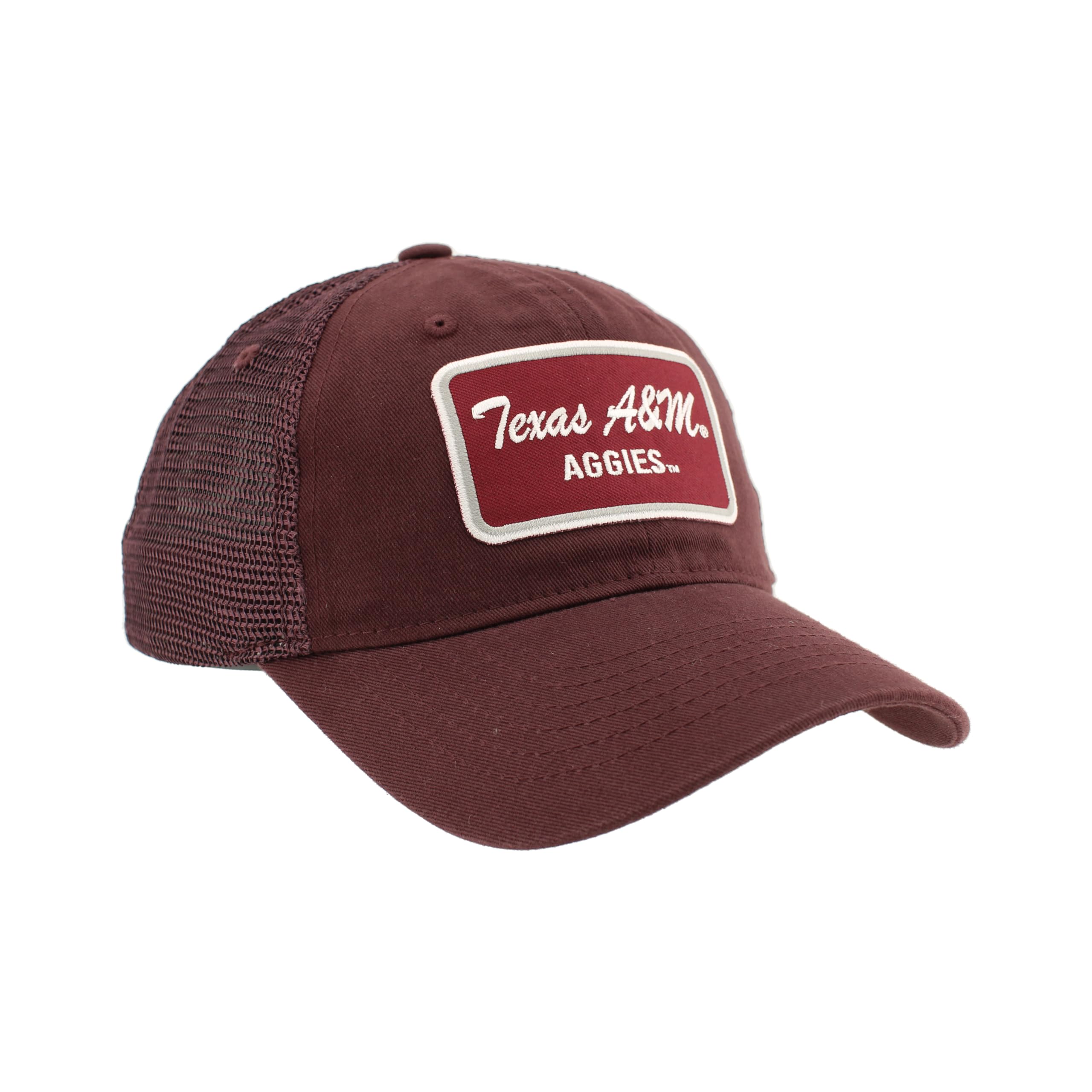 ZHATS Standard NCAA Officially Licensed Hat University Patch Brick Team Color, One Size