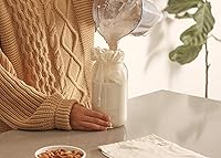 Vista 6 de 3 Pack Reusable Cold Brew Coffee Bags - 100% Organic Cotton Reusable Cold Brew Coffee Filters Bags - Large Coffee Sock Filters - Mason Jar Cold Brew