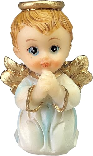 Miniatura 4 de Juego de 11 figuras de pesebre  Bebé Jesús, María, José, Pastor, 3 reyes, ángel, vaca, burro y oveja