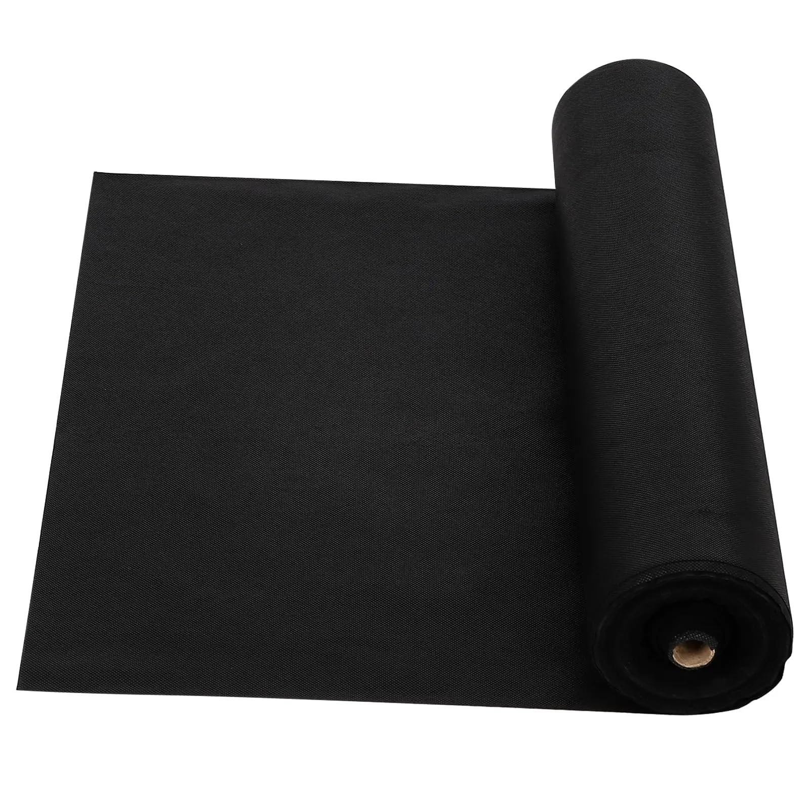 Membrana Antihierba Tela base, tela de barrera contra malas hierbas, resistente, 4 pies x 250 pies, tela tejida for control de malas hierbas, alfombrillas antideslizantes for exteriores, bloque de mal