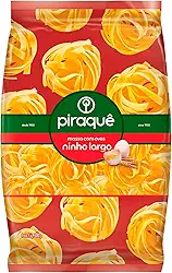 Piraquê Macarrão com Ovos Ninho Largo 500g