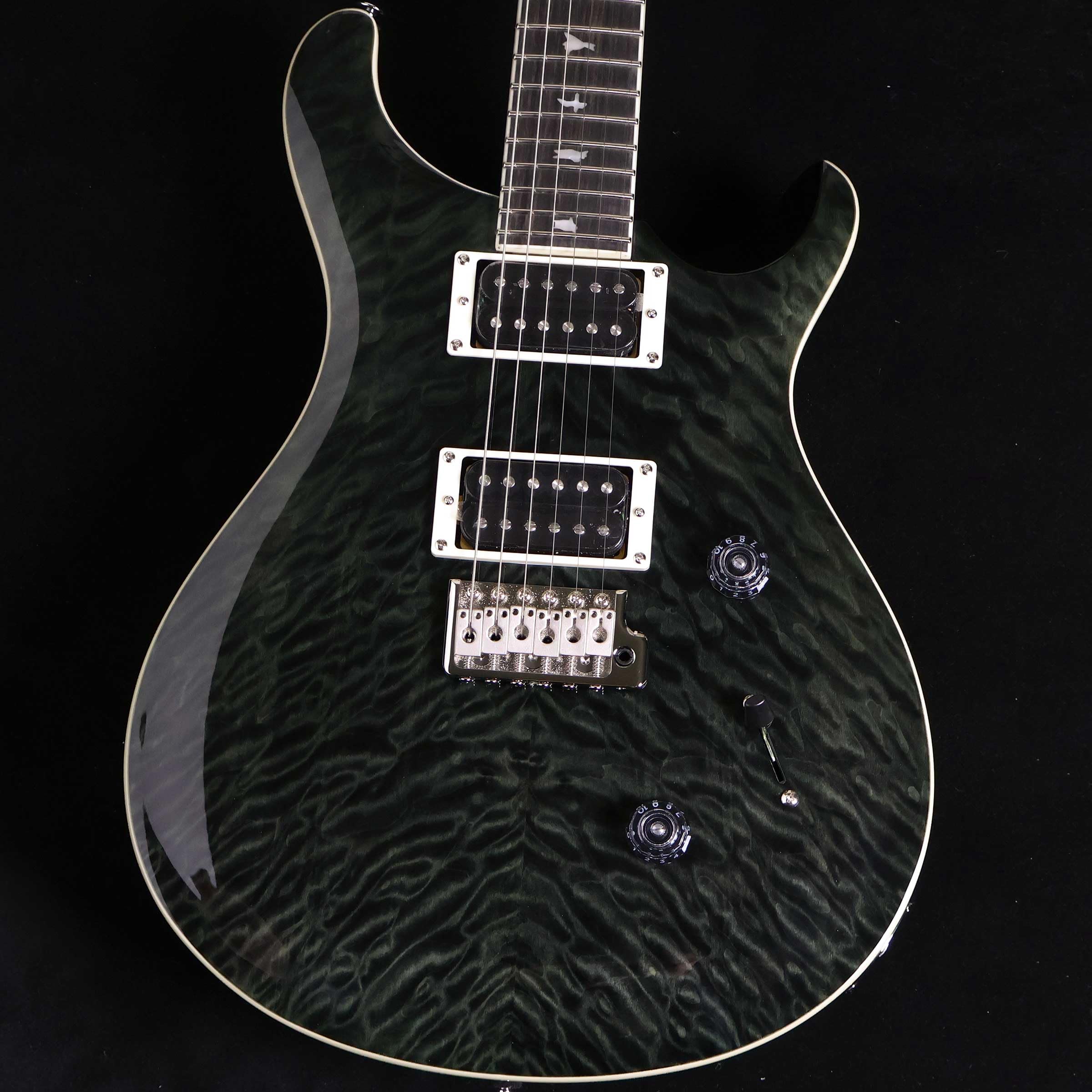 Amazon | PRS SE Custom24 Quilt Gray Black 限定モデル ポールリード