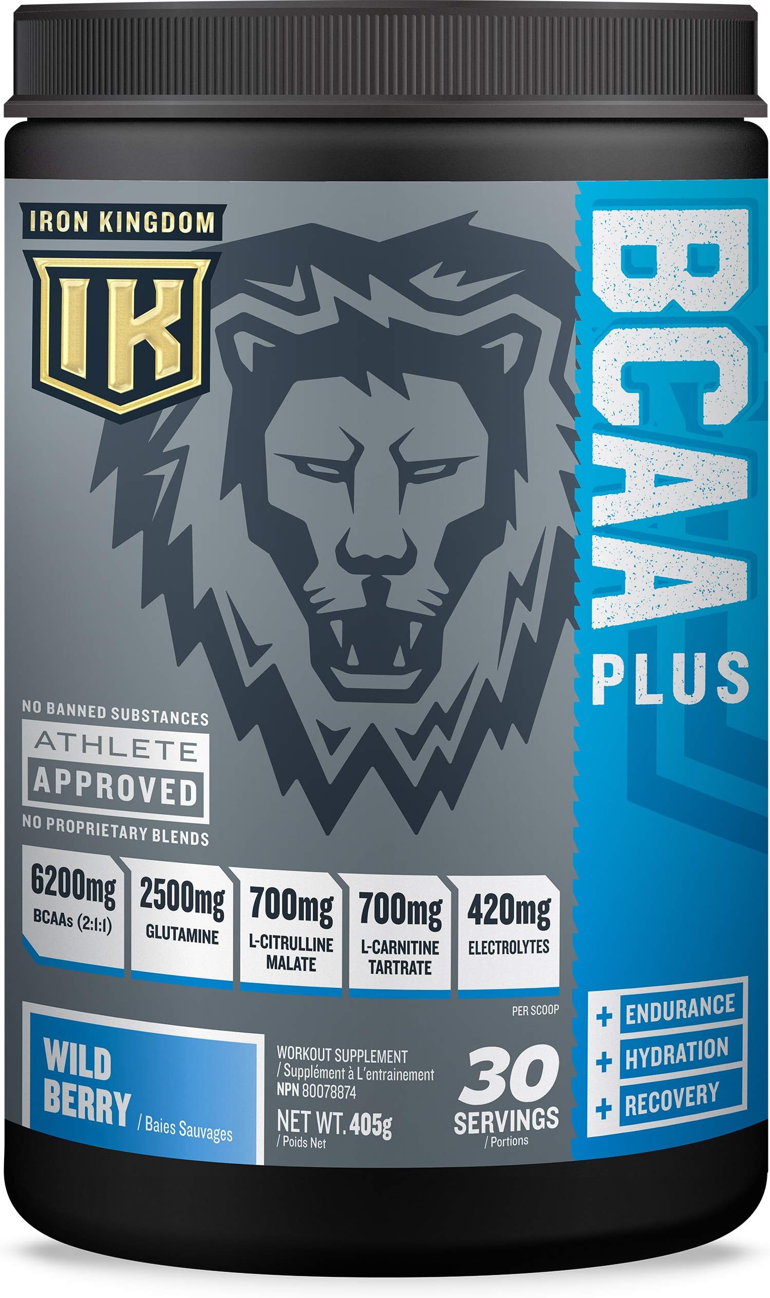 BCAA Plus - Iron Kingdom (Wild Berry)