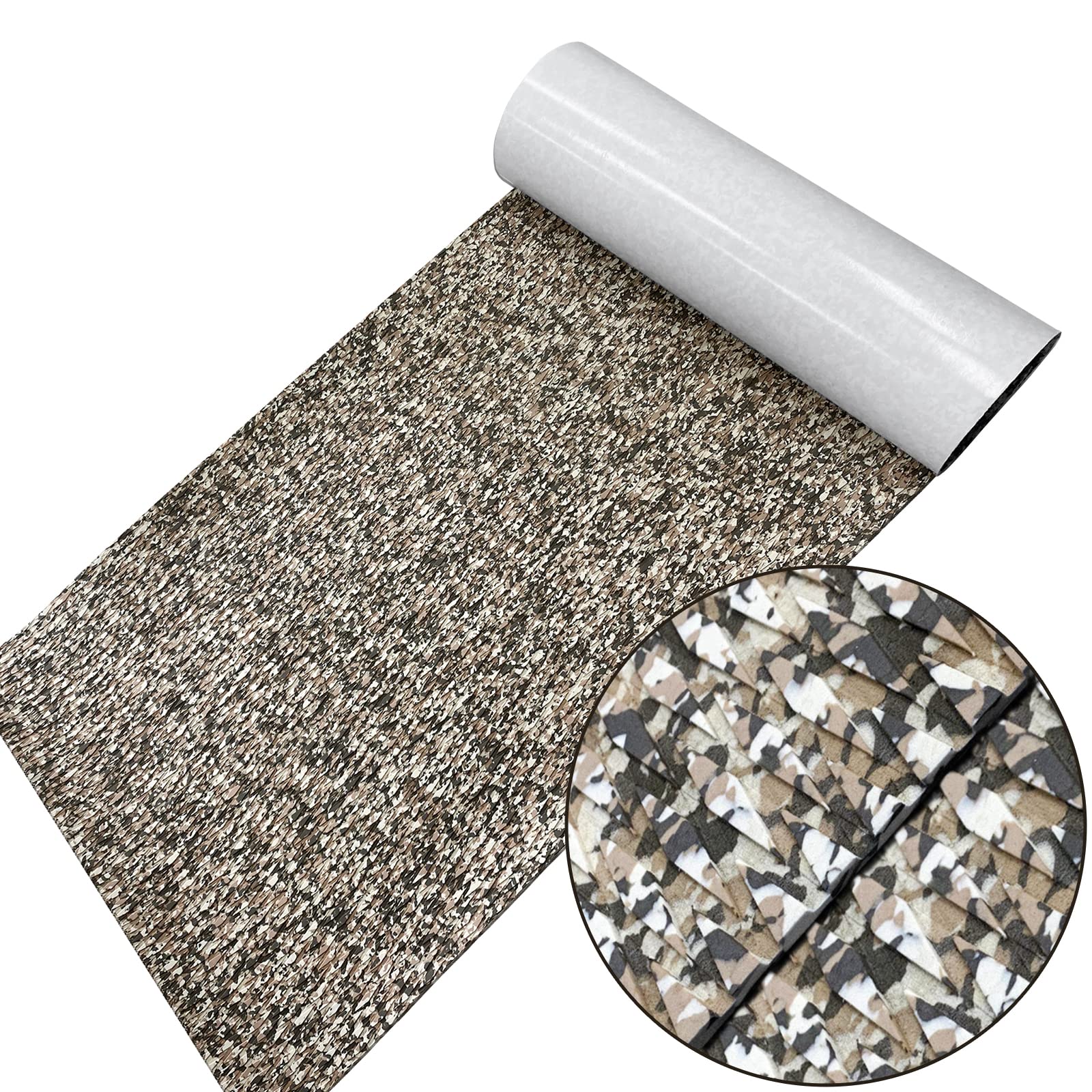 Buy Boat Flooring Camo EVA Foam Boat Decking Sheet Self Adhesive Marine