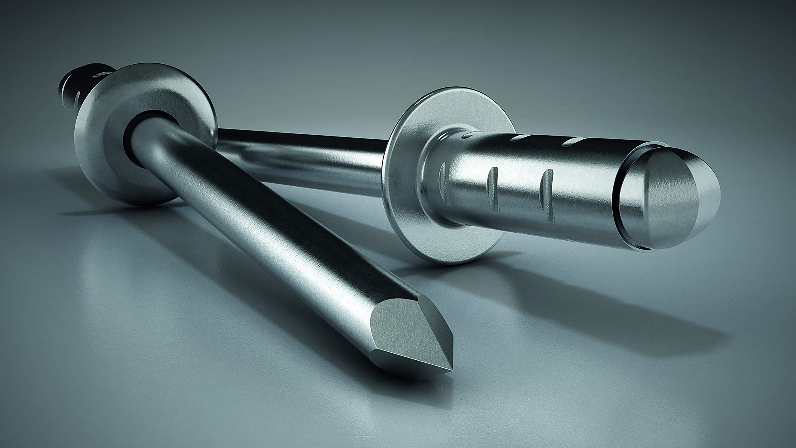 Rivetti Ciechi Testa Rotonda Piatta Alluminio Acciaio Rivetti - Foto 4