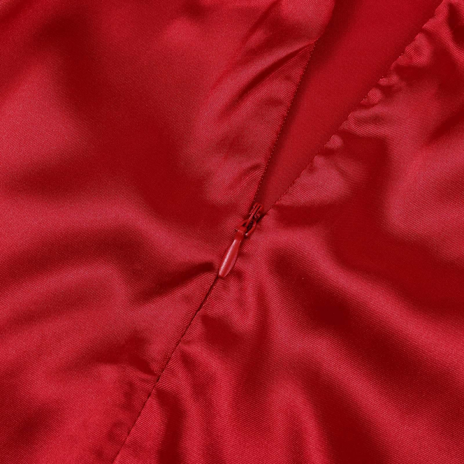 Generisch Jugendweihe - Vestito lungo al ginocchio, da donna, lungo, elegante, senza schiena, lungo, lungo, con spacchi laterali, per feste