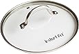 Instant Pot Tempered Glass Lid for Electric Pressure Cookers, 9", Stainless Steel