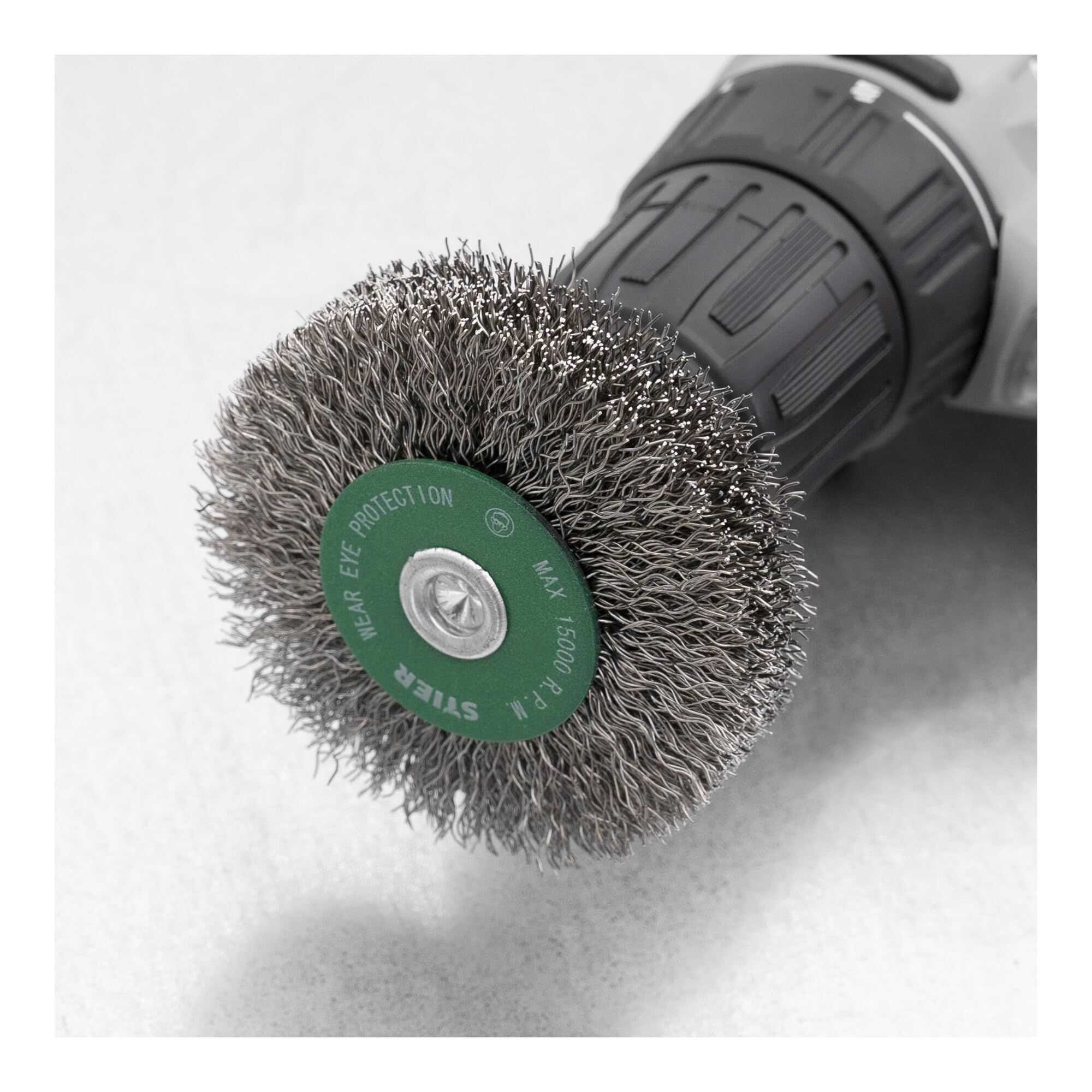 Produktbild von Stahldraht-Rundbürste 70x6 Mm – Max. 15000 U/min, Ideal Für Entgraten & Reinigen Nach EN 1083-2