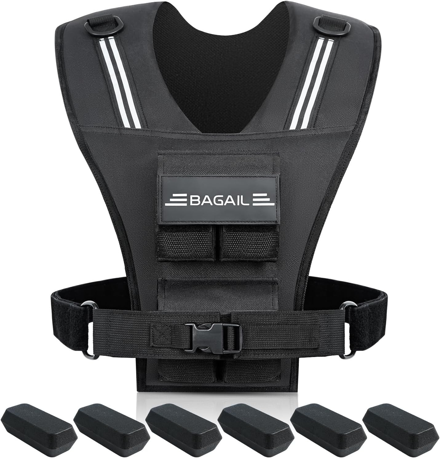 Amazon.co.jp: BAGAILウェイトベス ト加重ベスト20LB/30LB/30LB 水洗い