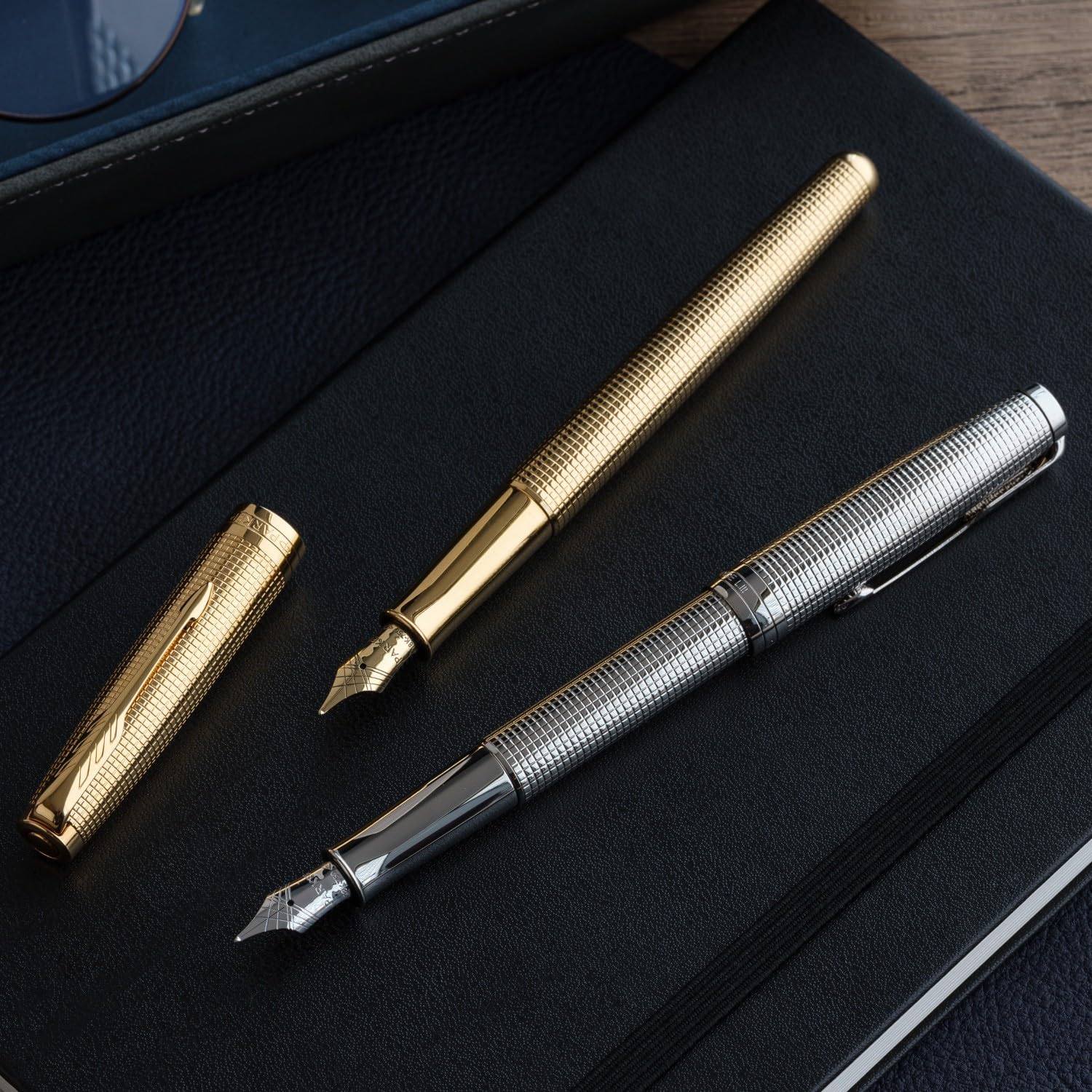 Parker Sonnet SE Gold Cisele GT Dolma Kalem 18K, F uç