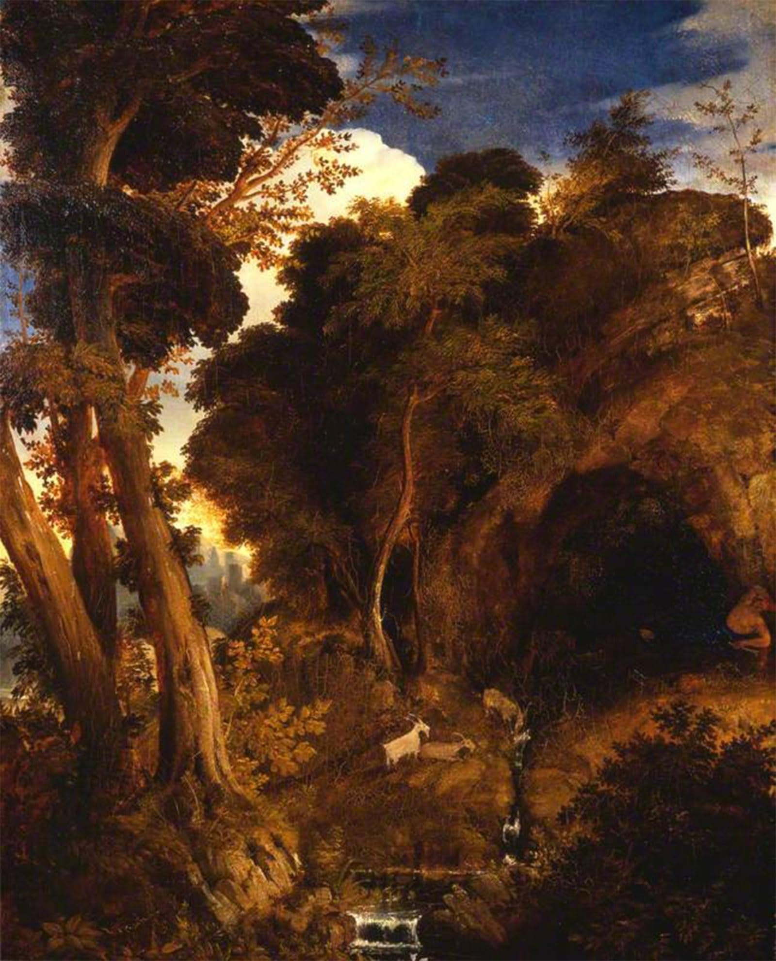 Cuadro en lienzo decorativo il capraio di William Dyce de alta calidad 5