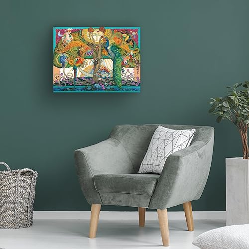 Miniatura 3 de Trademark Fine Art Lienzo decorativo para pared, diseño de David Galchutt "En el quinto día", arte de pared para sala de estar, dormitorio u