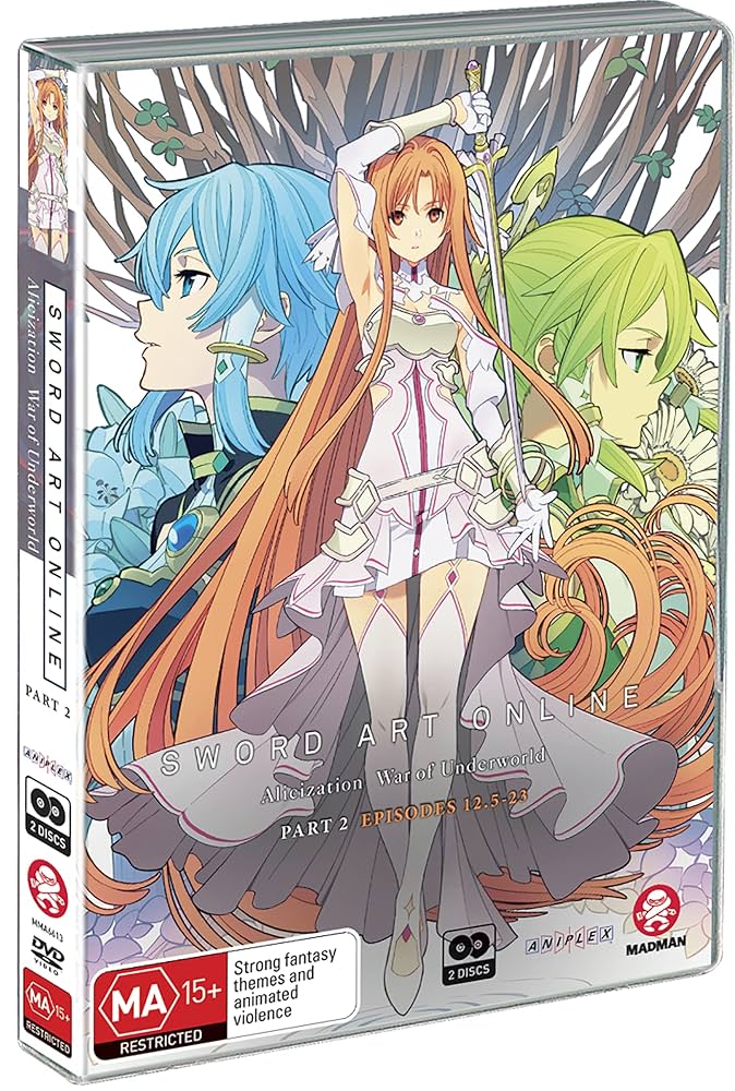 TakaSAO　アリシゼーション　War of Underworld Sword Art Online Alicization War of Underworld Box Set Blu