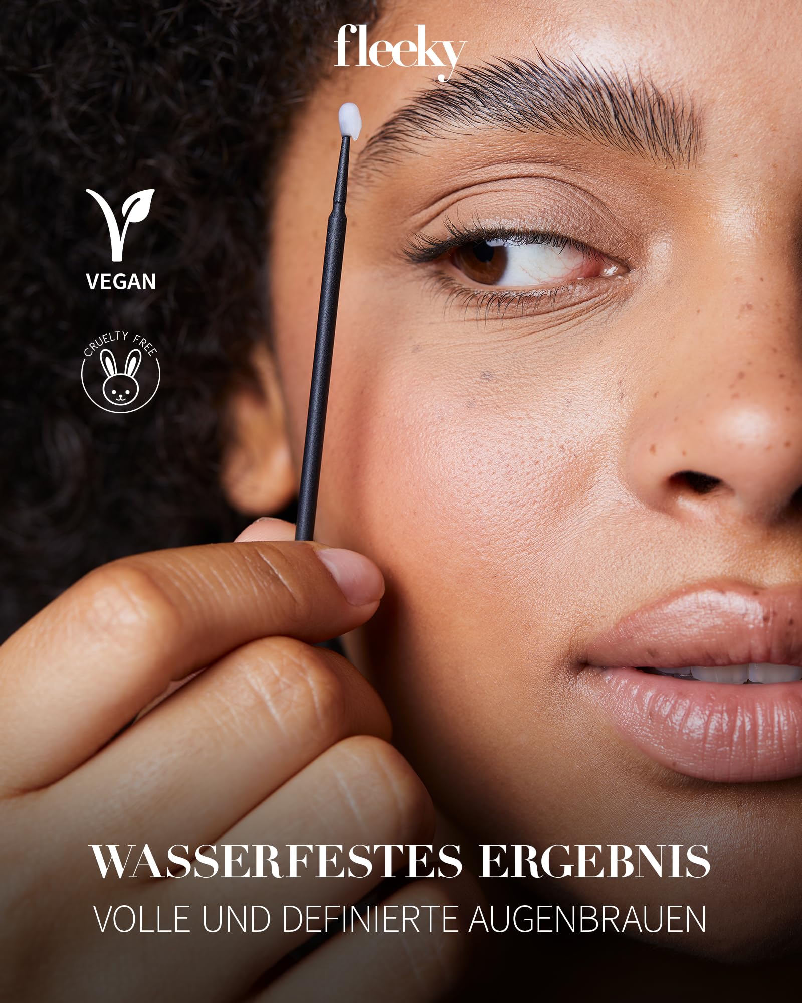 Fleeky Augenbrauen Lifting Set - DIY Brow Lifting Set - Voluminöse & Definierte Augenbrauen - Schonend & Einfach - hält bis zu 4-6 Wochen - Made in EU