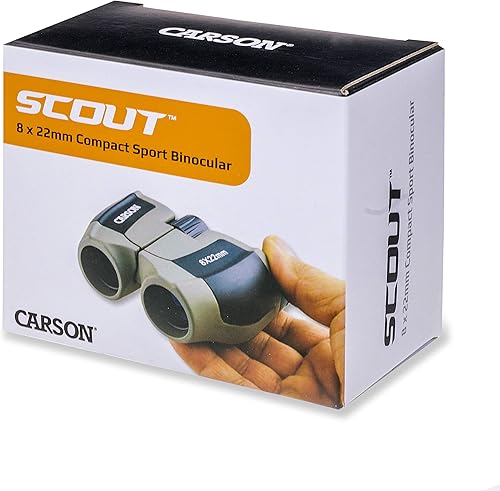 Miniatura 6 de Carson Binocular compacto Scout de 0.315x0.866 in (JD-822)