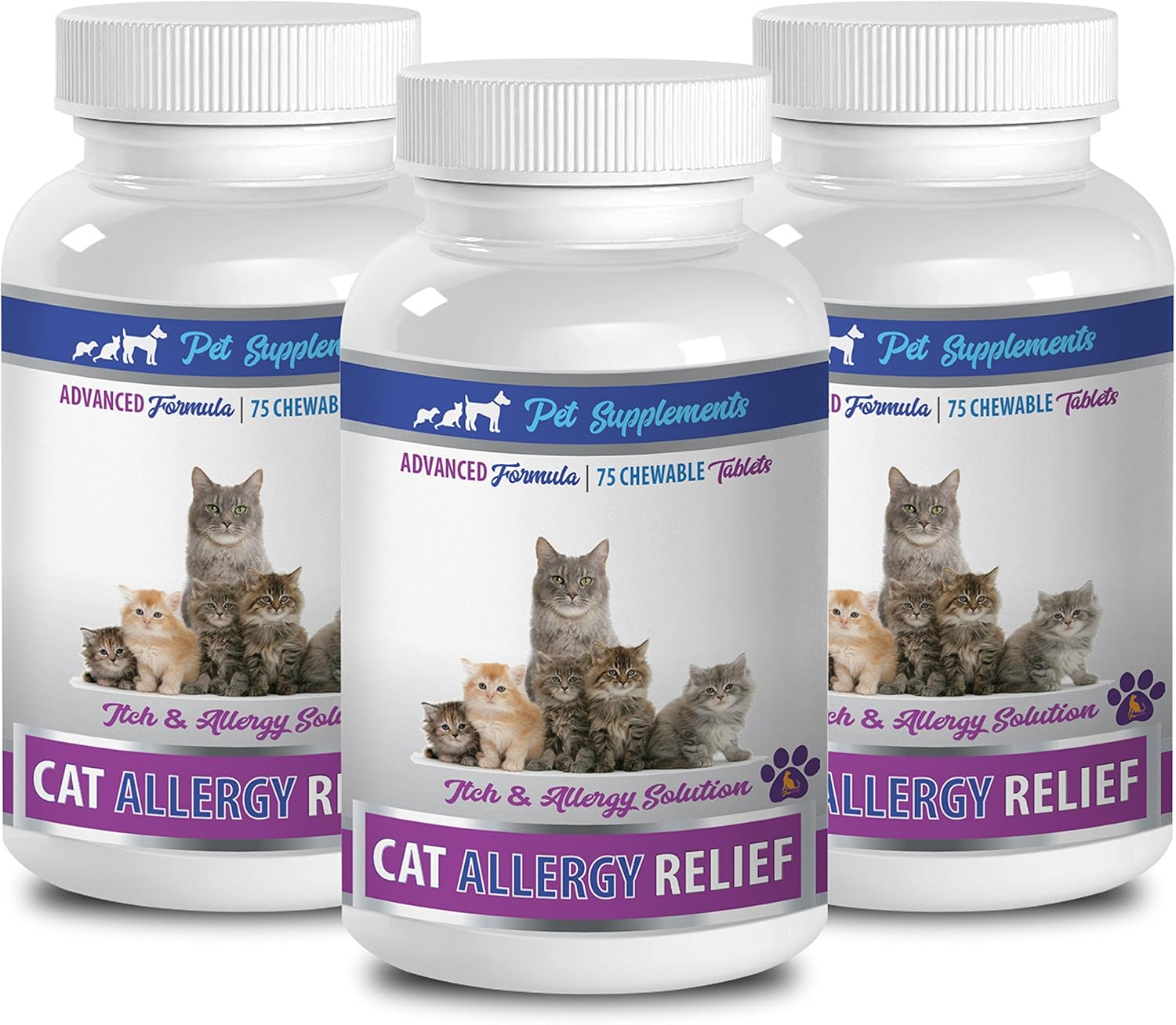 cat Liver Support Allergy Relief for Cats Advanced ITCHING Solution