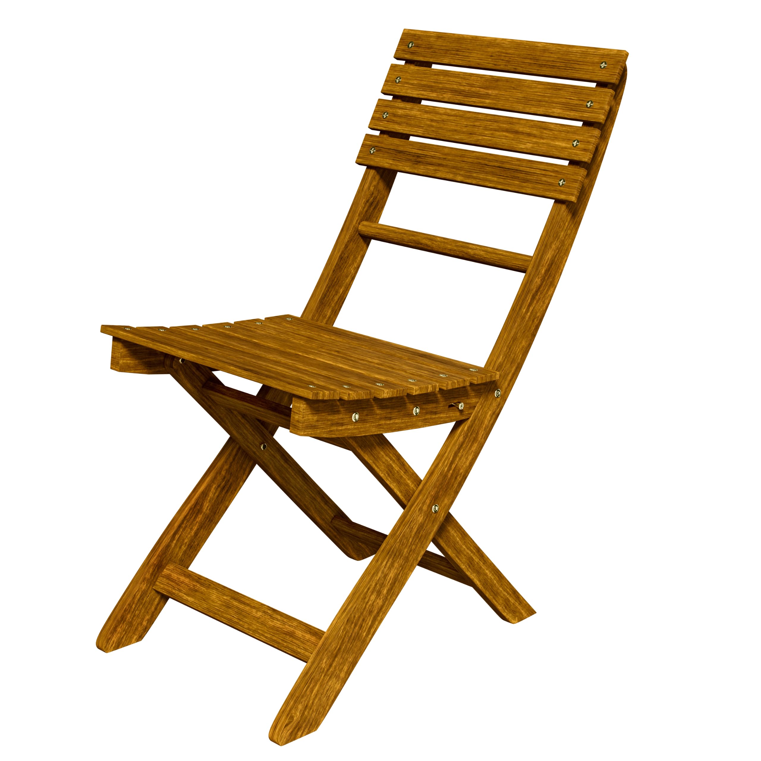 CASARIA® Set Muebles de Balcón Plegables 3Pzs Madera Acacia Resistente Intemperie Certificación FSC® Juego Terraza