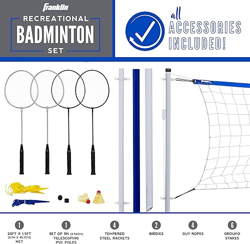 Miniatura 2 de Juego de bádminton Franklin Sports