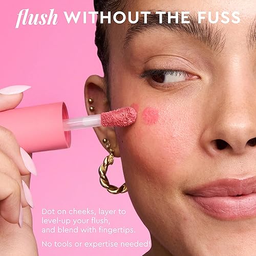 Miniatura 5 de Glow Recipe Dewy Babies - Set de cuidado de la piel de viaje, suero de ácido hialurónico Plum Plump + gotas de rubor tintadas de rocío + hidratante