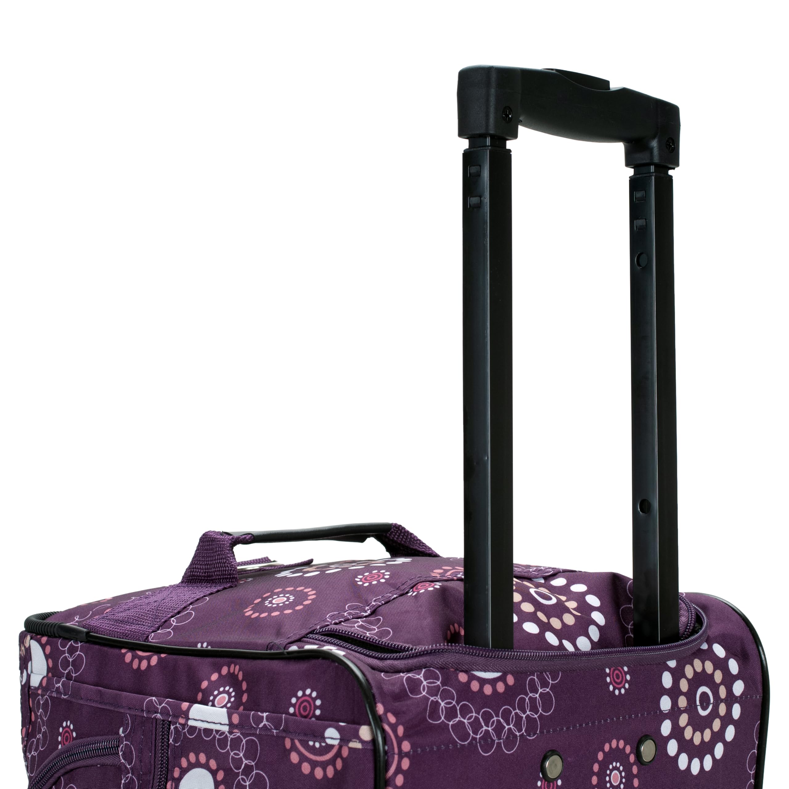 Rockland Sac de Sport à roulettes, Perle Violette, 55,9 cm (22"), Sac de Sport à roulettes