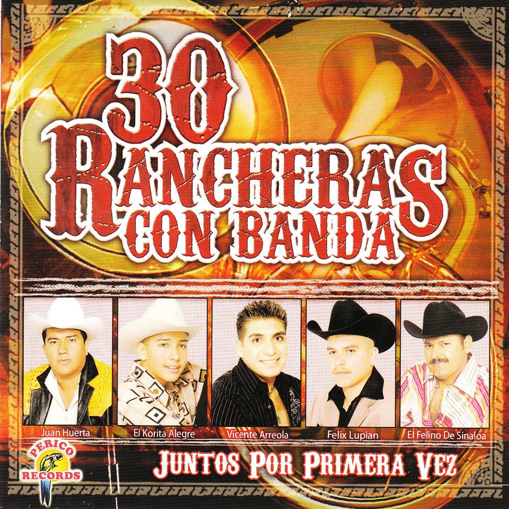 30 Rancheras Con Banda