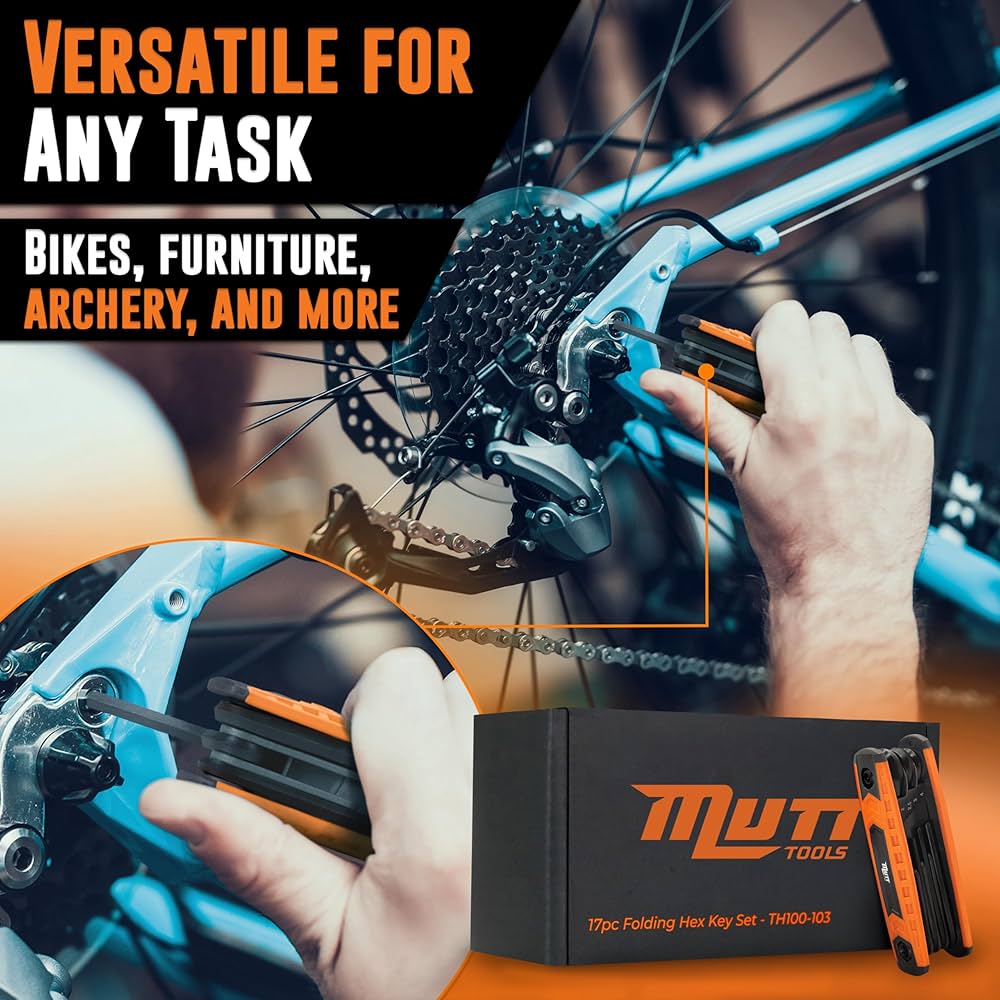 アレン 6点セット Amazon | AMERICAN MUTT TOOLS 折りたたみアレンレンチセット 17