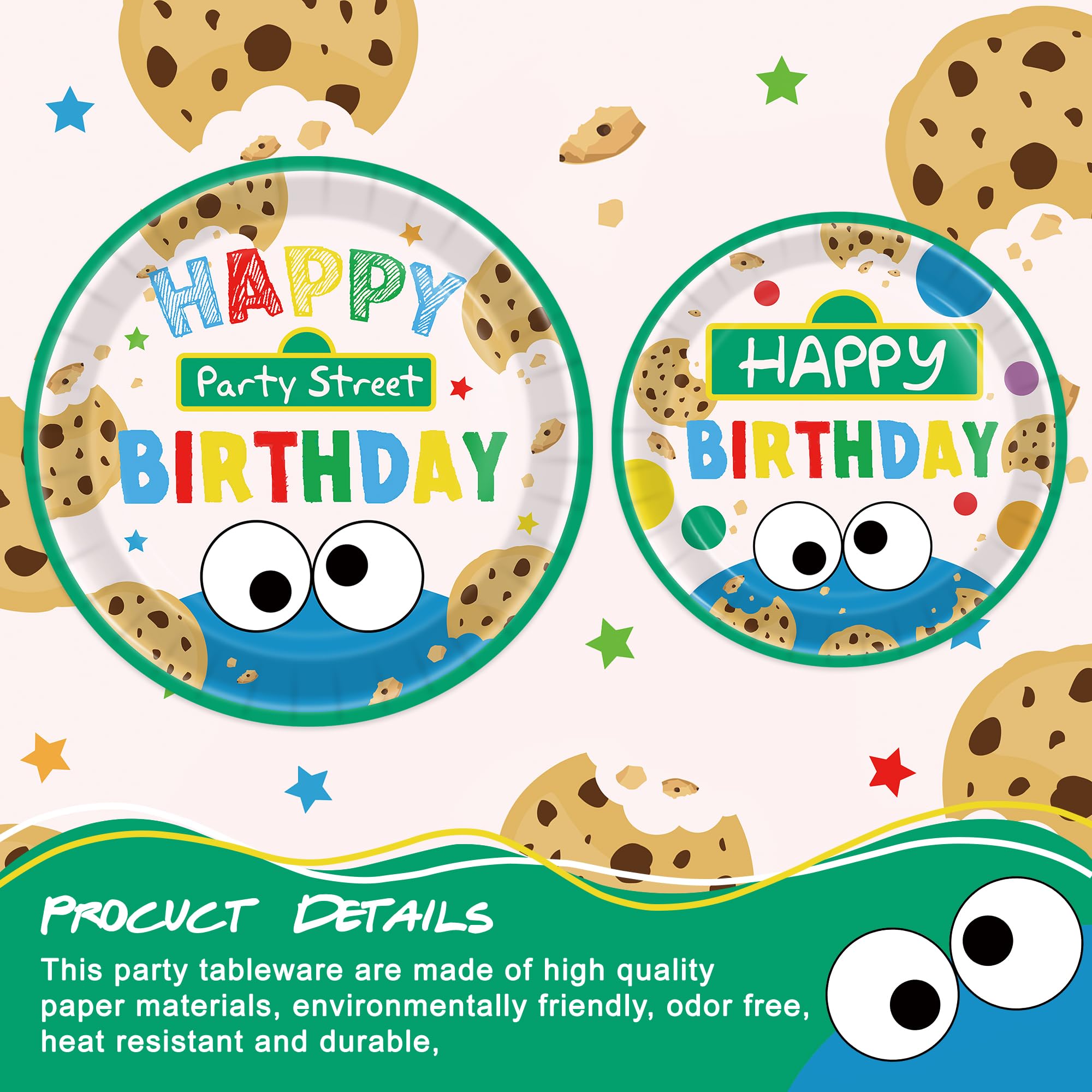 Perfectly Pink Paris Party Kit for 8 Guests (57 piece set) Plates, Cups, Napkins and Tablecloth